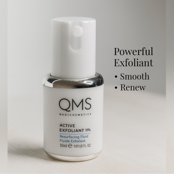 QMS Medicosmetics Active Exfoliant 11% Resurfacing Fluid 30 mL 1.01 fl oz NEW